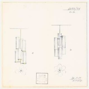 Johannesstift Berlin-Spandau Umbau Festsaal: Lampen 1:10