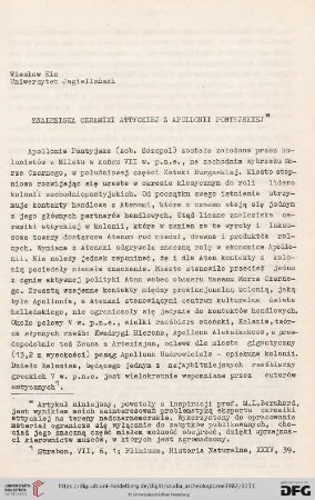 Znaleziska ceramiki attyckiej z apollonii pontyjskiej