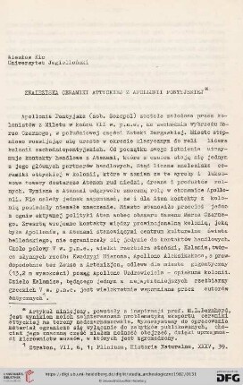 Znaleziska ceramiki attyckiej z apollonii pontyjskiej