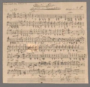 Abend-Scene, arrangiert, Gitarre. - BSB Mus.Schott.Ha 5037-4