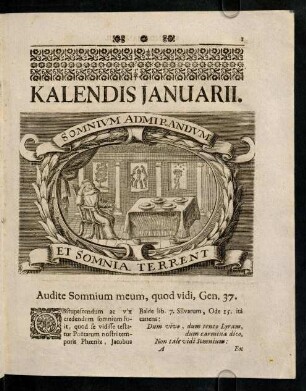 1-10, Kalendis Januarii.