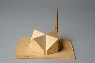Gulbransson, Olaf Andreas ; Hofheim; Ideen - Modell für Kirche - Modell