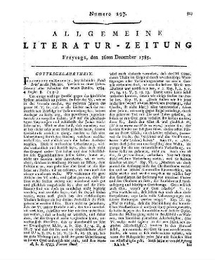 Paulus : Brief an die Hebräer. Versuch zu einer Übersetzung aller Schriften des Neuen Bundes. Leipzig: Schmidt 1784