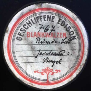"Rumän. Lied mit Floier: Ileano, Ileano"