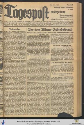 Nr. 255-279 (November 1938)