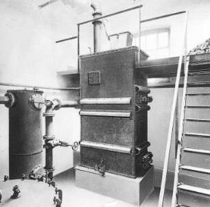 Braunkohlenbrikett-Generatorgasanlage (Körting, Hannover) : Technikgeschichte | Maschinenbau | Kraftmaschinen | Gasgeneratoren, Gasmaschinen