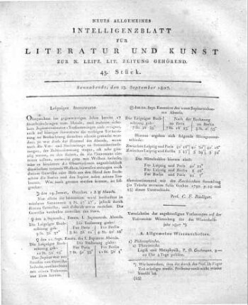 1807-09-23 : 43. Stück