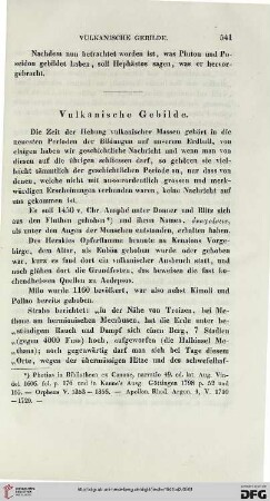 Vulkanische Gebilde