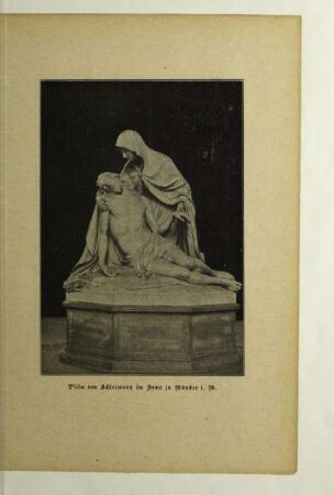 Pieta von Achtermann im Dome zu Münster i. W.