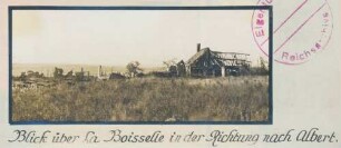 Foto von La Boisselle in der Richtung nach Albert