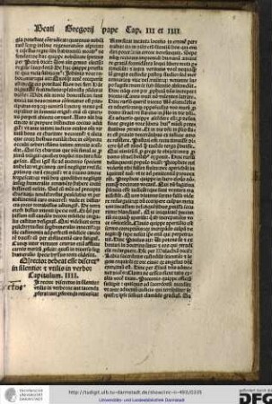 Quod rector debeat esse discretus in silentio et utilis in verbo, capitulum IIII.