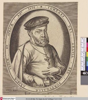Iohannes Dei Gratia rex Portugaliae [Johann III.]