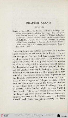 Chapter XXXVII: 1527-1529