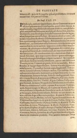 De Poesi. Cap. IV.