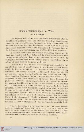 20: Gemäldesammlungen in Wien