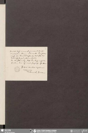 [Brief Johannes Trillmich, 13.08.1915]