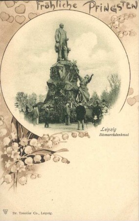 Fröhliche Pfingsten: Leipzig, Bismarckdenkmal