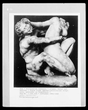 Satyr und Mädchen