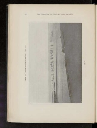 Hafen von Iquique von Land gesehen.