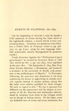 Events in Filipinas, 1801-1840