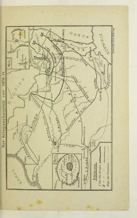 Der Kriegschauplatz von 1870-71