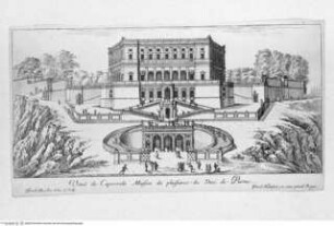 Veuë de Caprerole Maison de plaisance du Duc de Parme.