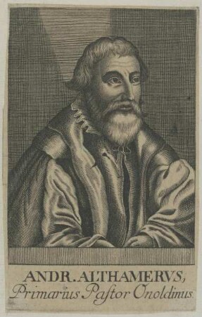 Bildnis des Andr. Althamervs