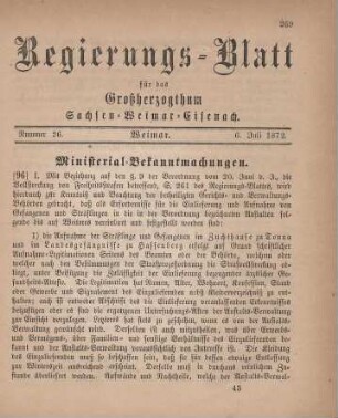 Nr. 26 : 6. Juli 1872