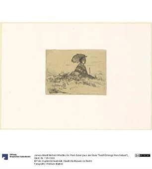 En Plein Soleil (aus der Serie "Twelf Etchings from Nature")