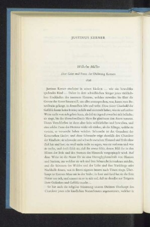 Justinus Kerner