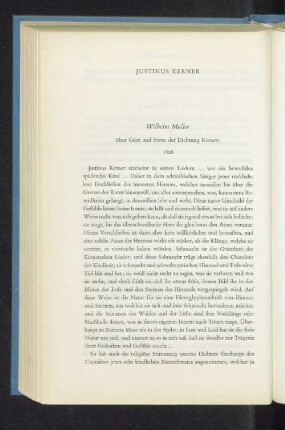 Justinus Kerner