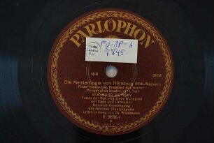 Die Meistersinger von Nürnberg : Festwiesenszene, Preislied des Walter: "Morgendlich leuchtend", 1. Teil