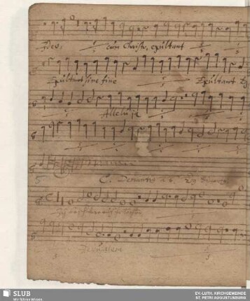Demantius, Christoph: Ich beschwöre euch