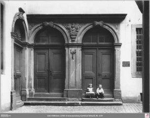 Im Innenhof Saalgasse 33 (Saalhof)