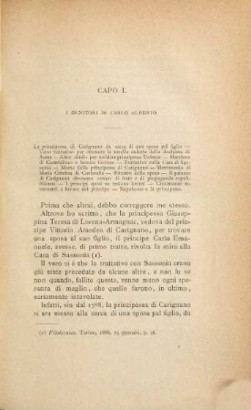 Gli ultimi Reali di Savoia del ramo primogenito ed il Principe Carlo Alberto di Carignano : Studio storico su documenti inediti