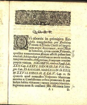 Q. D. B. V. [Quod Deus bene vertat]
