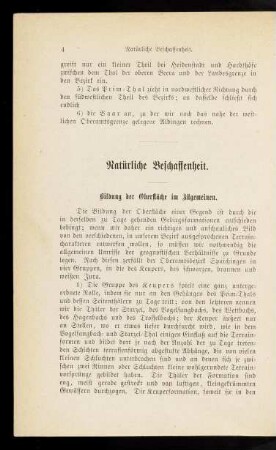 4-62, Natürliche Beschaffenheit