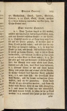 283-294, Das vierte Capitel. - Das fünfte Capitel.