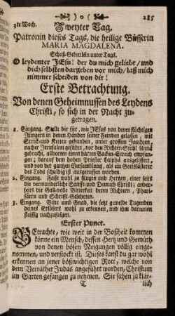 285-292, Erste Betrachtung