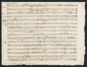 Salve regina; S, strings; Es-Dur; MWV C 2