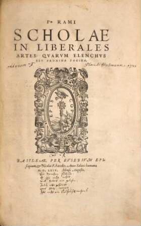 Scholae in liberales artes