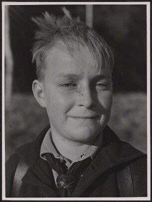 Portrait eines Hitlerjungen