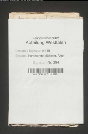 Verzeichnisse der Restanten.