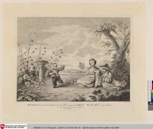 Habillements des habitants de la Province de Hou Kouan à la Chine