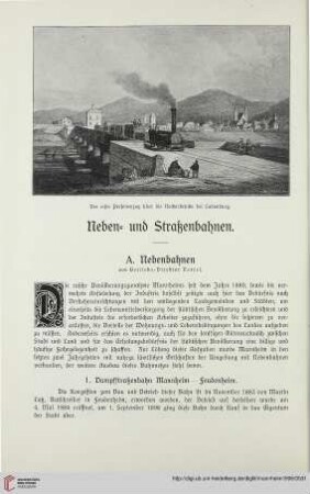 Neben= und Straßenbahnen