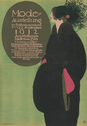Modeausstellung der Bekleidungsindustrie