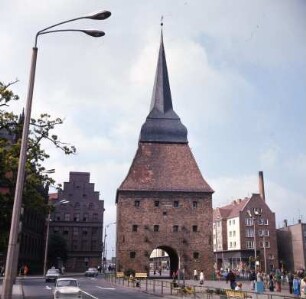 Rostock, Steintor : Rostock. Steintor (1574/1577) an der Steinstraße