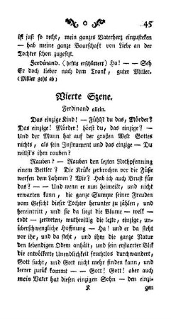 Vierte Szene. Ferdinand allein