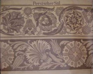 Ornamente Persischer Stil