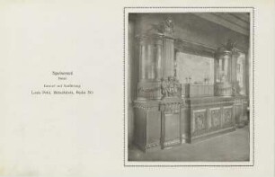 Speisesaal. Detail